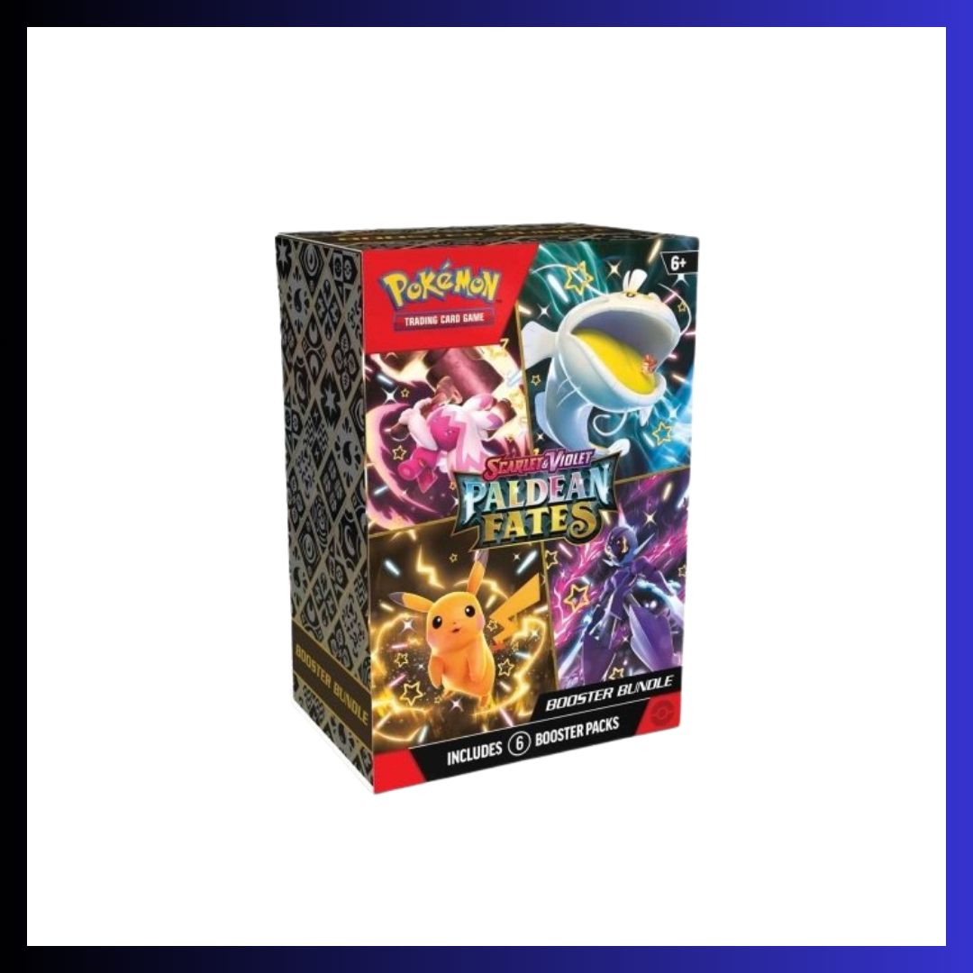 Pokemon EN SV4.5 Paldean Fates Booster Bundle