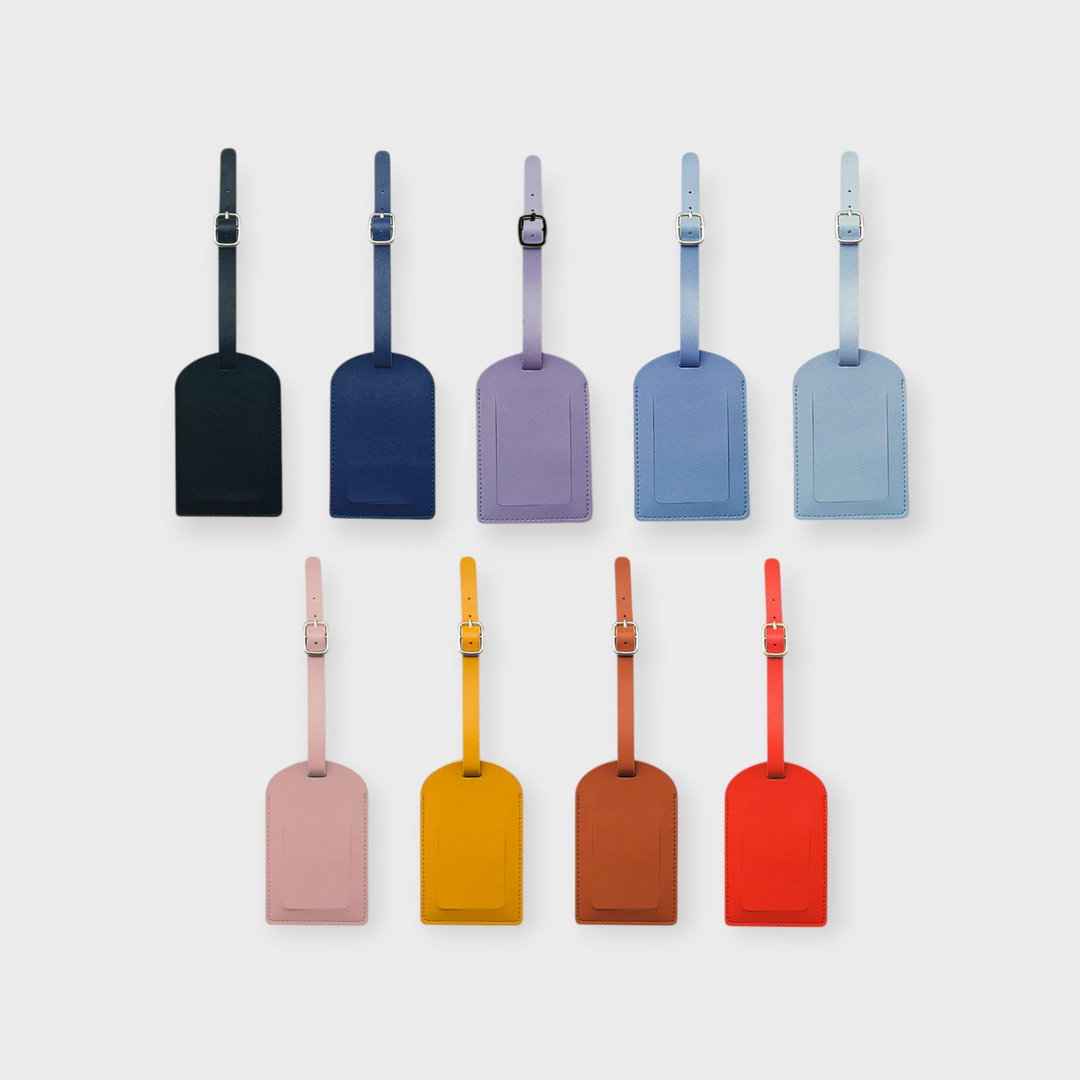 人造軟皮行李牌 Faux Leather Luggage Tag