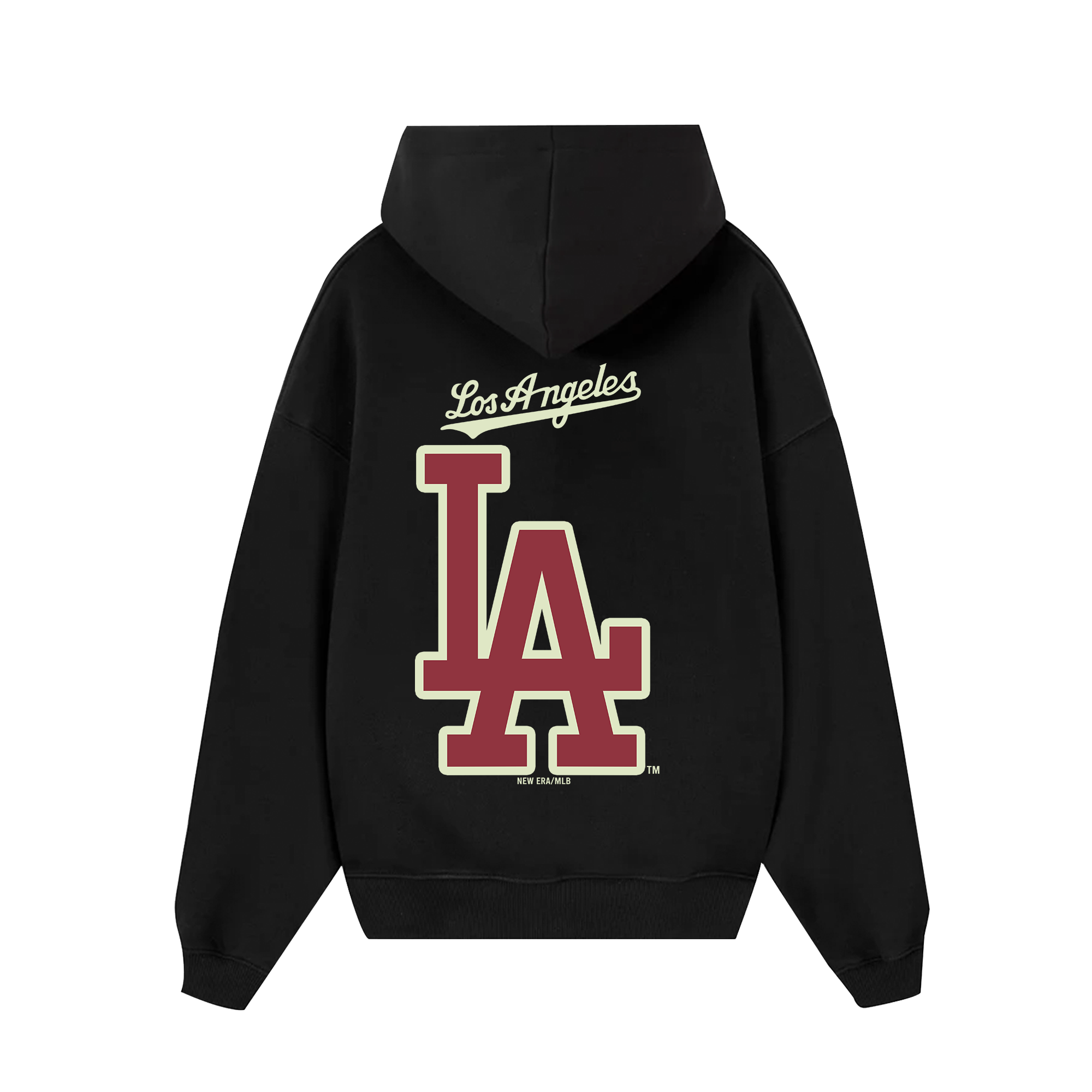 Áo Hoodie Tết Streetlab New Era Logo NY Hồng _0