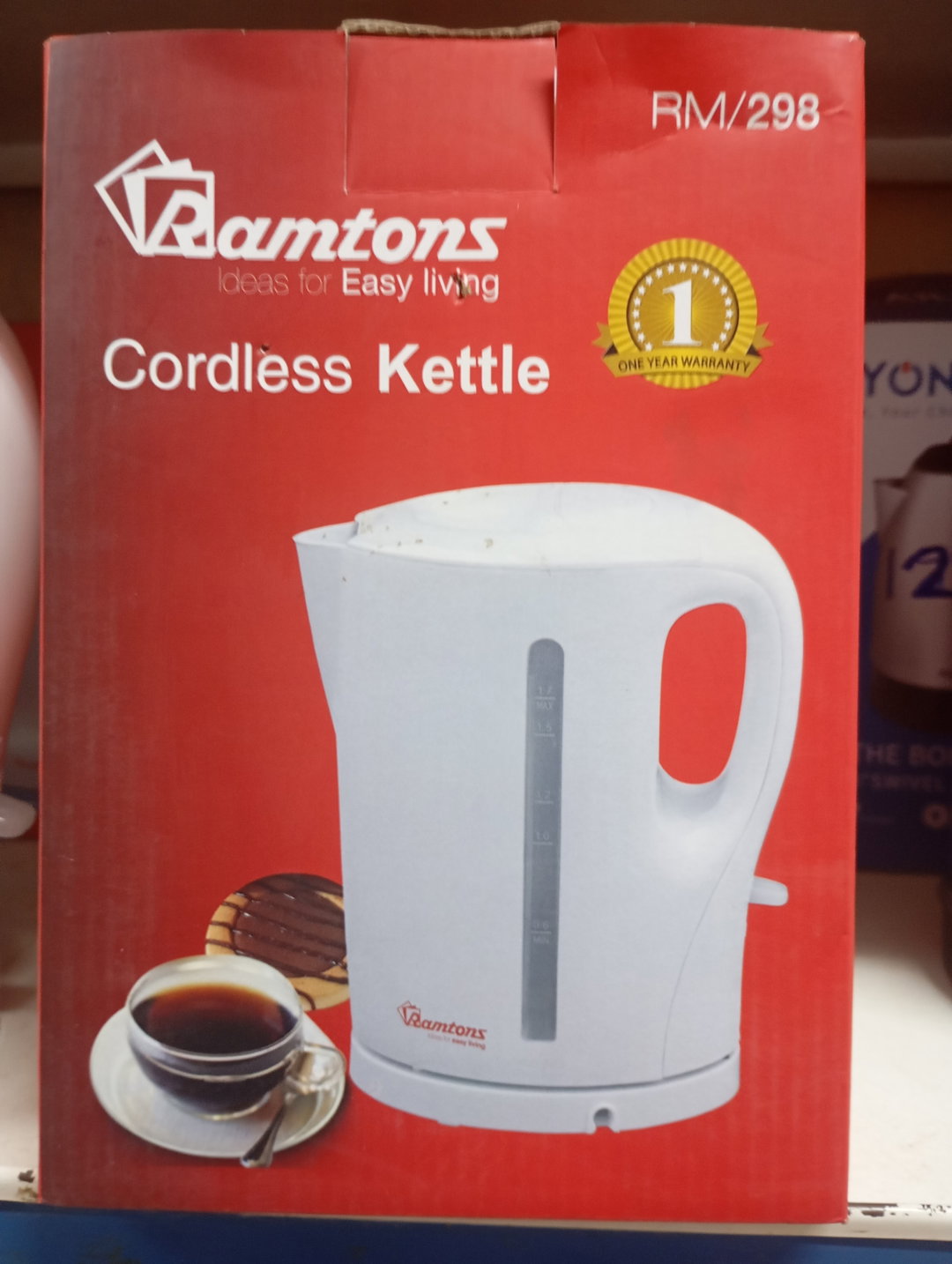 RAMTONS CORDLESS KETTLE RM/298