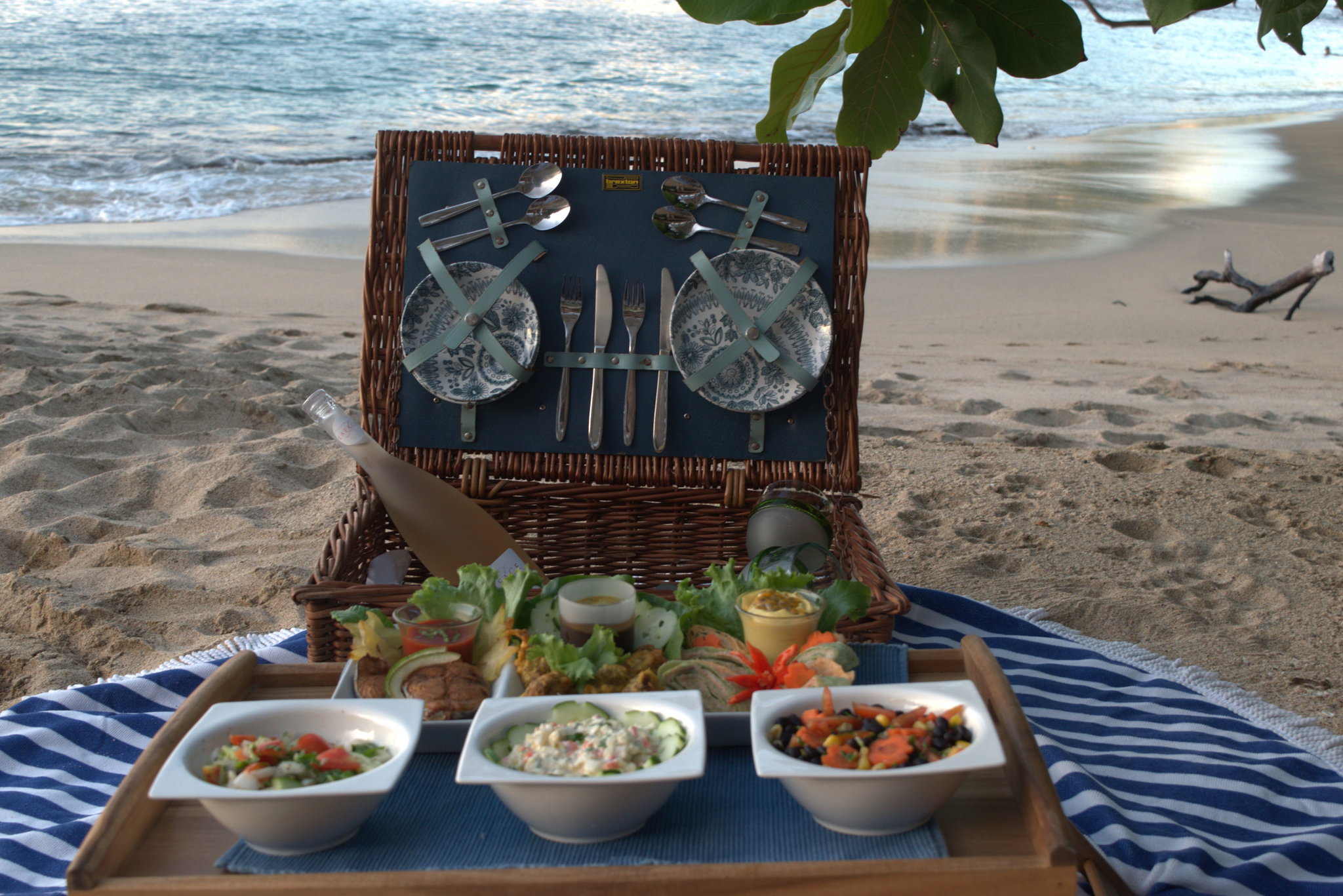 Premium Vegan Beach Picnic Hamper_3