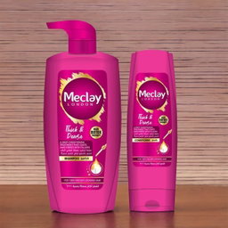  Meclay London Thick & Dense Shampoo 660ml + Conditioner Pair Box