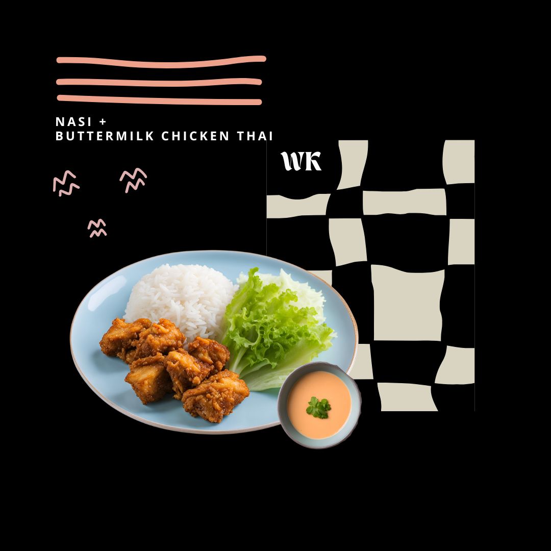 Nasi + Buttermilk Chicken Thai