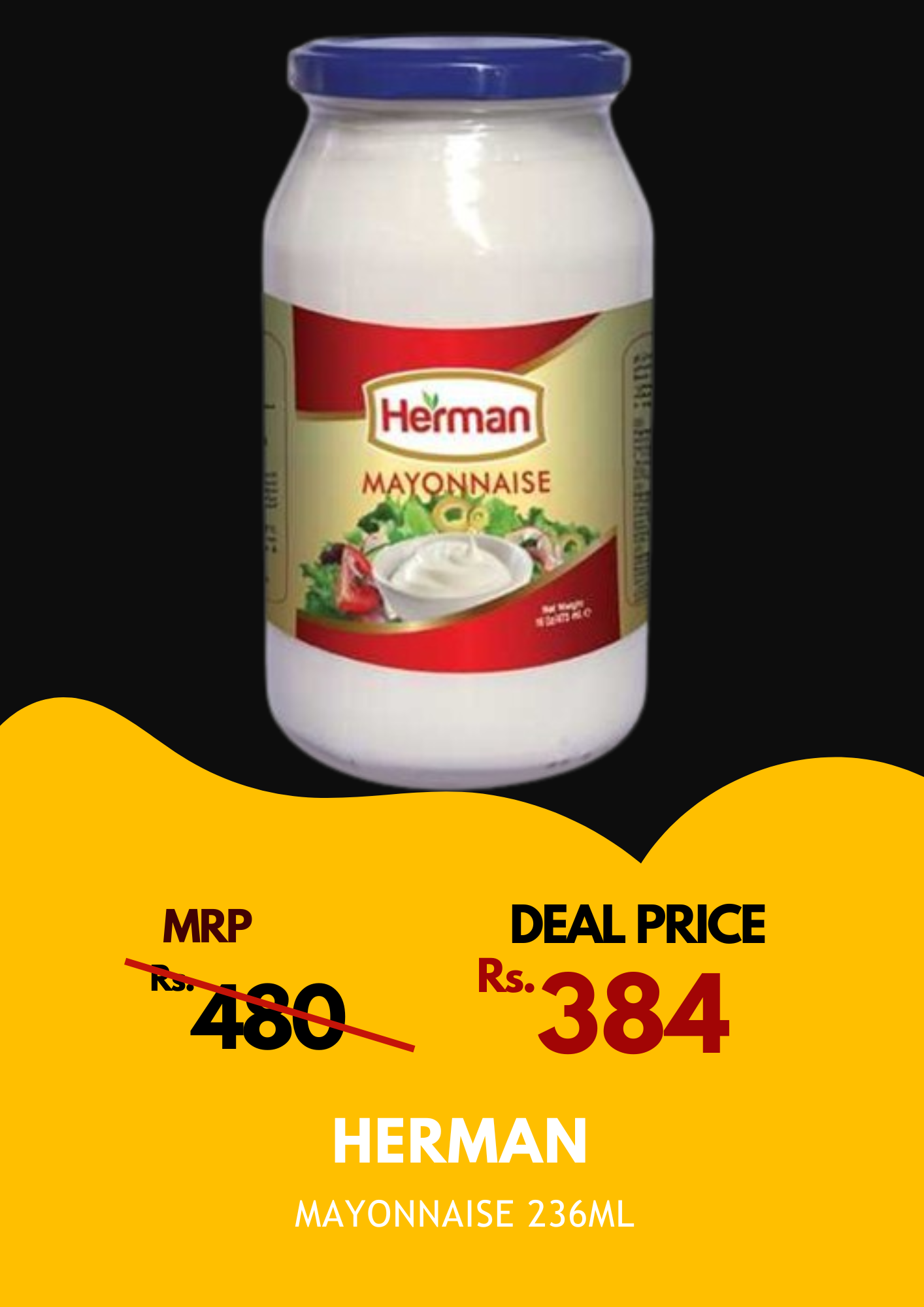 Herman Mayonnaise 236ml_1