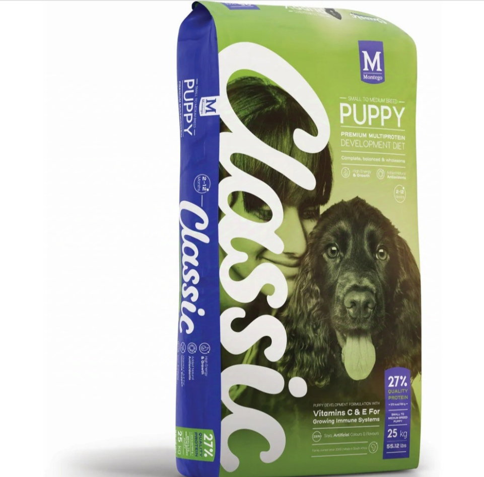 Montego Classic puppy 20kgs