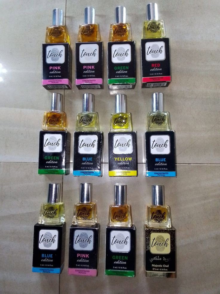 Touch perfume oil