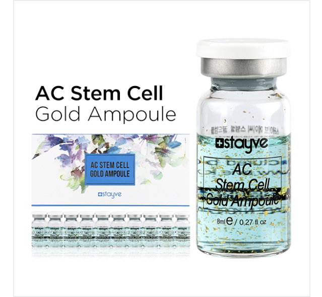AC Stem Cell Gold Ampoule Box 10 x 8ml