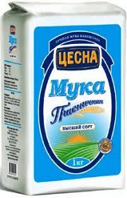 Цесна мука пшеничная 1 кг в/с_0