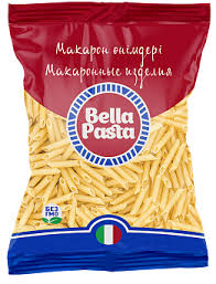 Bella pasta 400 гр, Перья 8 мм