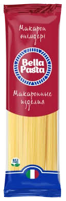 Bella pasta 400 гр. Спагетти длиннорезы 6,8 мм