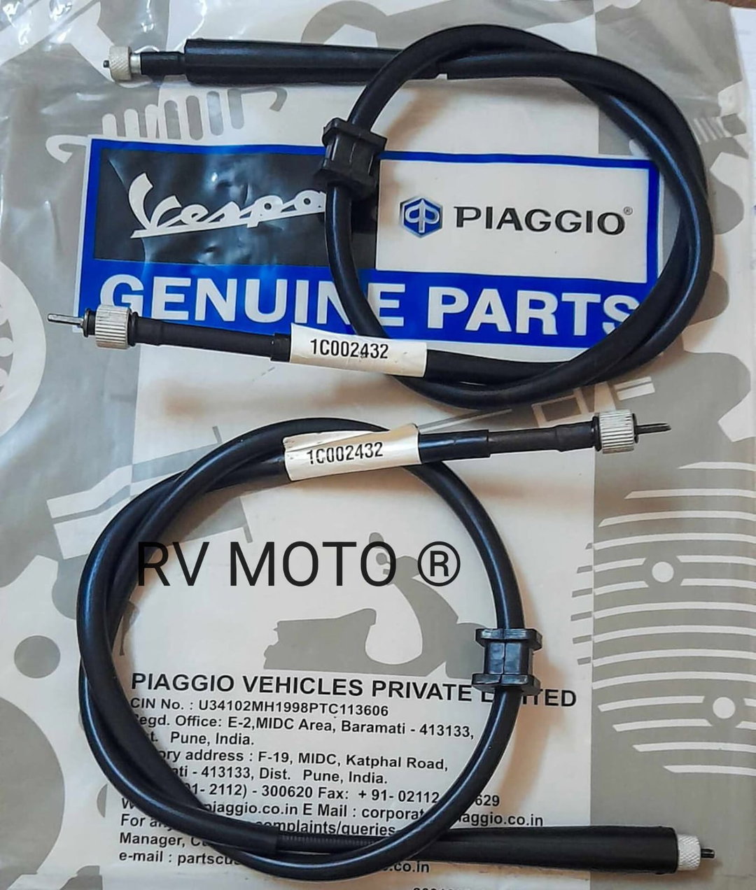 Aprilia Speedo Meter Cable compatible for SR/STORM 125/150/160.