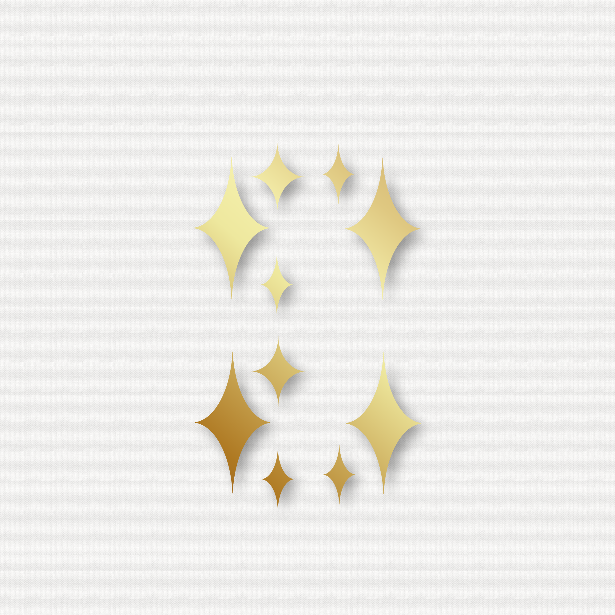 燙金閃閃星星 Gilt Bling Bling Stars_0