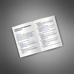 Landing Page Persuasion - Toolstack