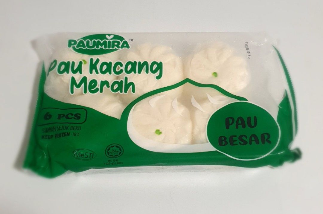 PAU MIRA KACANG MERAH 6PCS