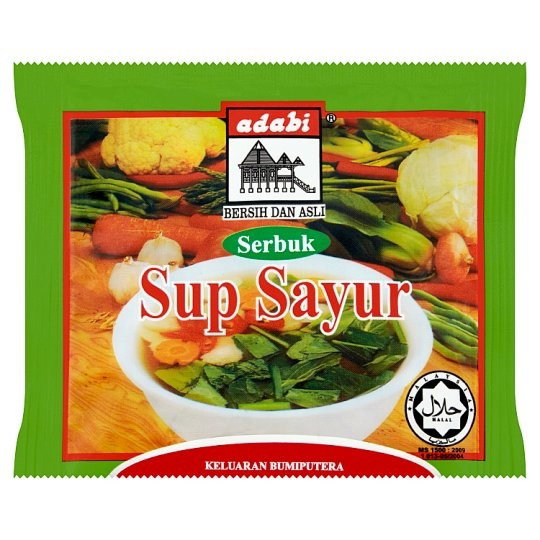 ADABI SERBUK SUP SAYUR 20GM