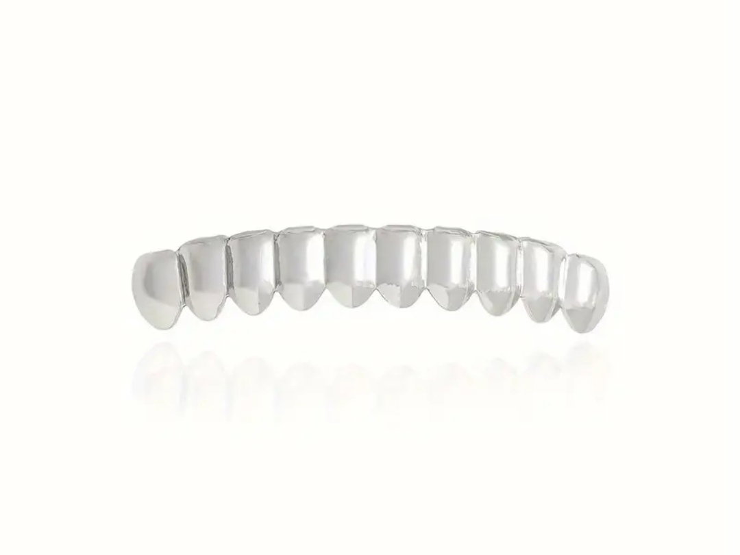 Silver #upper or lower grillz_0