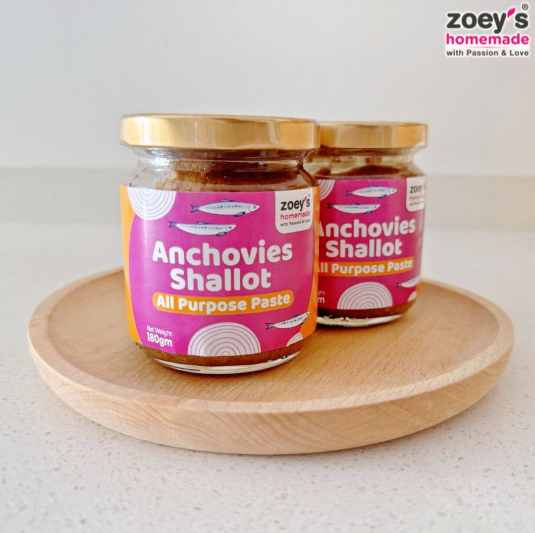 Zoey’s Anchovies Shallot All Purpose Paste (±180g)