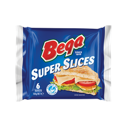 Bega Super Slices Cheese 100g (6s)