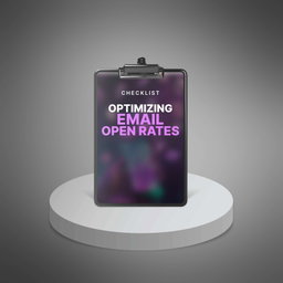 Optimizing Email Open Rates - Checklist