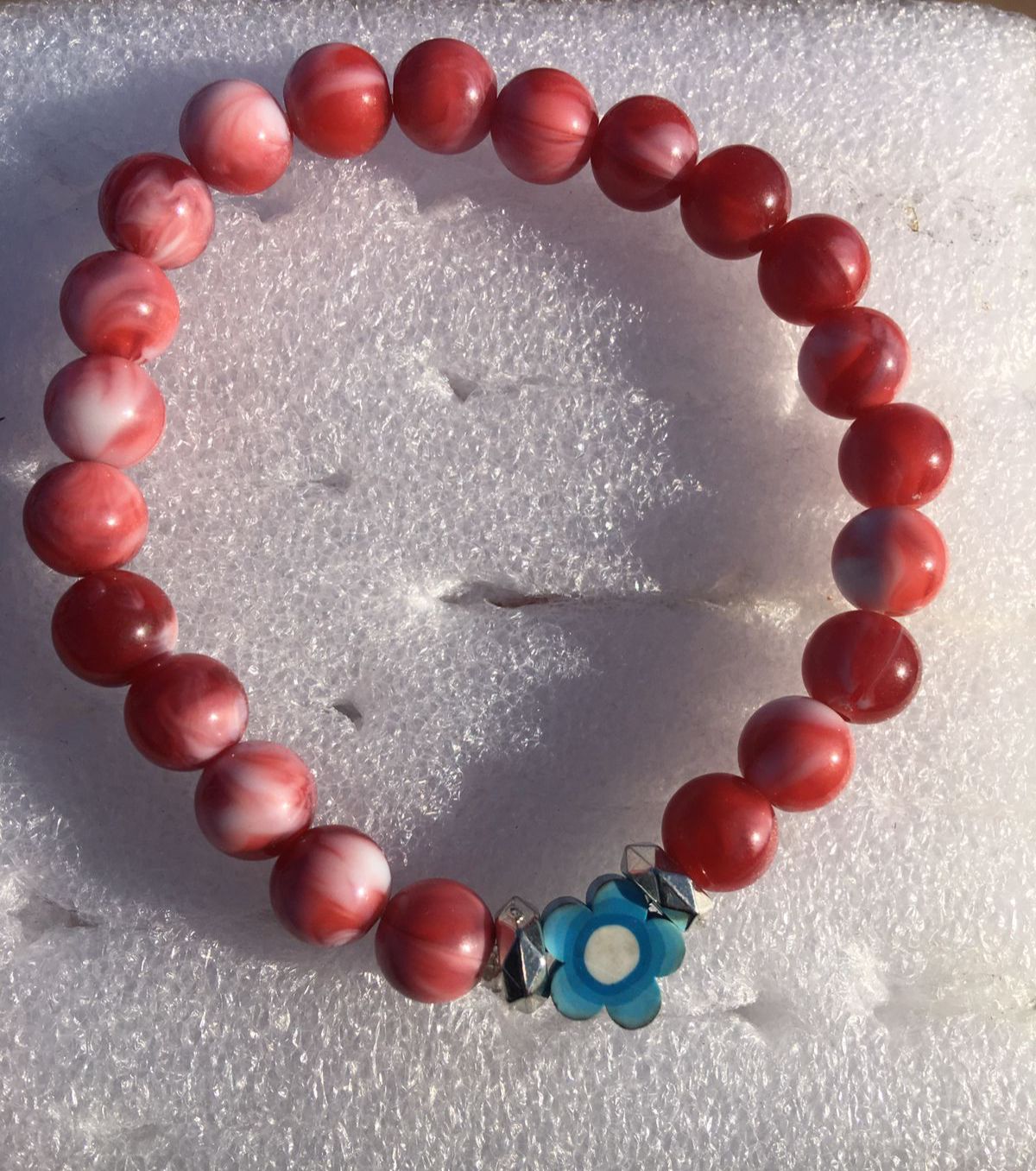 Carnelian Crystal Bracelet_0