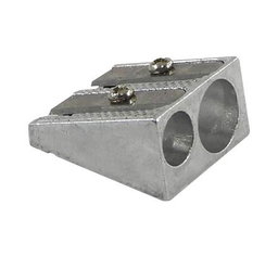 Sacapuntas metalico 2 orificios