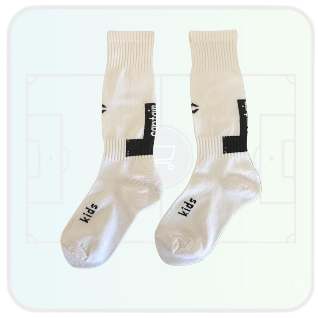 Captain - Academy(White), Below Knee Stockings(5yrs - 9yrs)_0