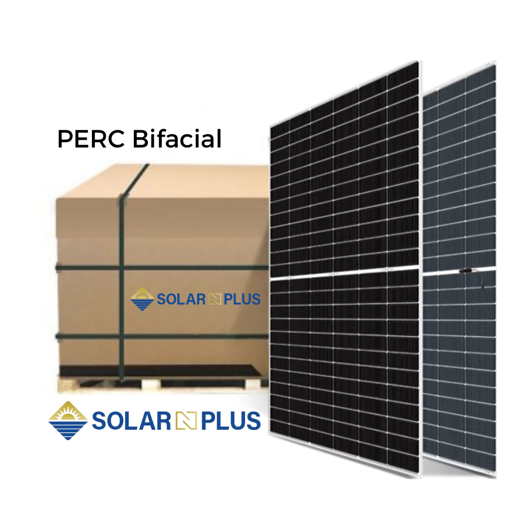 PERC SOLAR N PLUS, 555W, Bi-Facial, Pallet, @ 27/- per watt_0