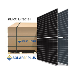 PERC SOLAR N PLUS, 555W, Bi-Facial, Pallet, @ 27/- per watt
