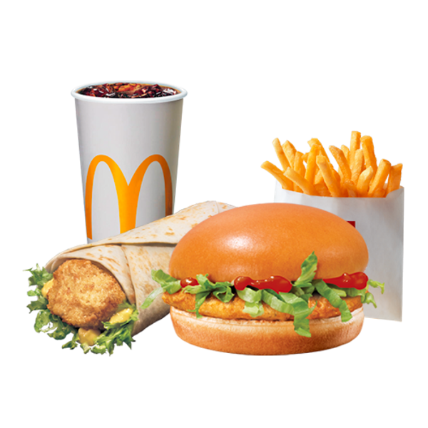 Duo Mabrouk : P'tit Wrap + Chickenburger_0