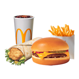 Duo Mabrouk : P'tit Wrap + Cheeseburger