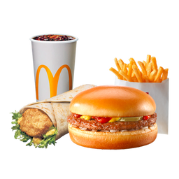 Duo Mabrouk : P'tit Wrap + Hamburger