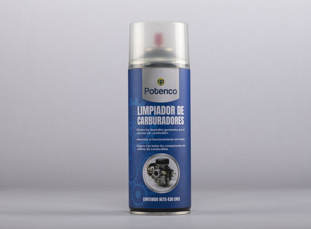 Potenco Limpiador de Carburador - Lata Aerosol 360 cm3