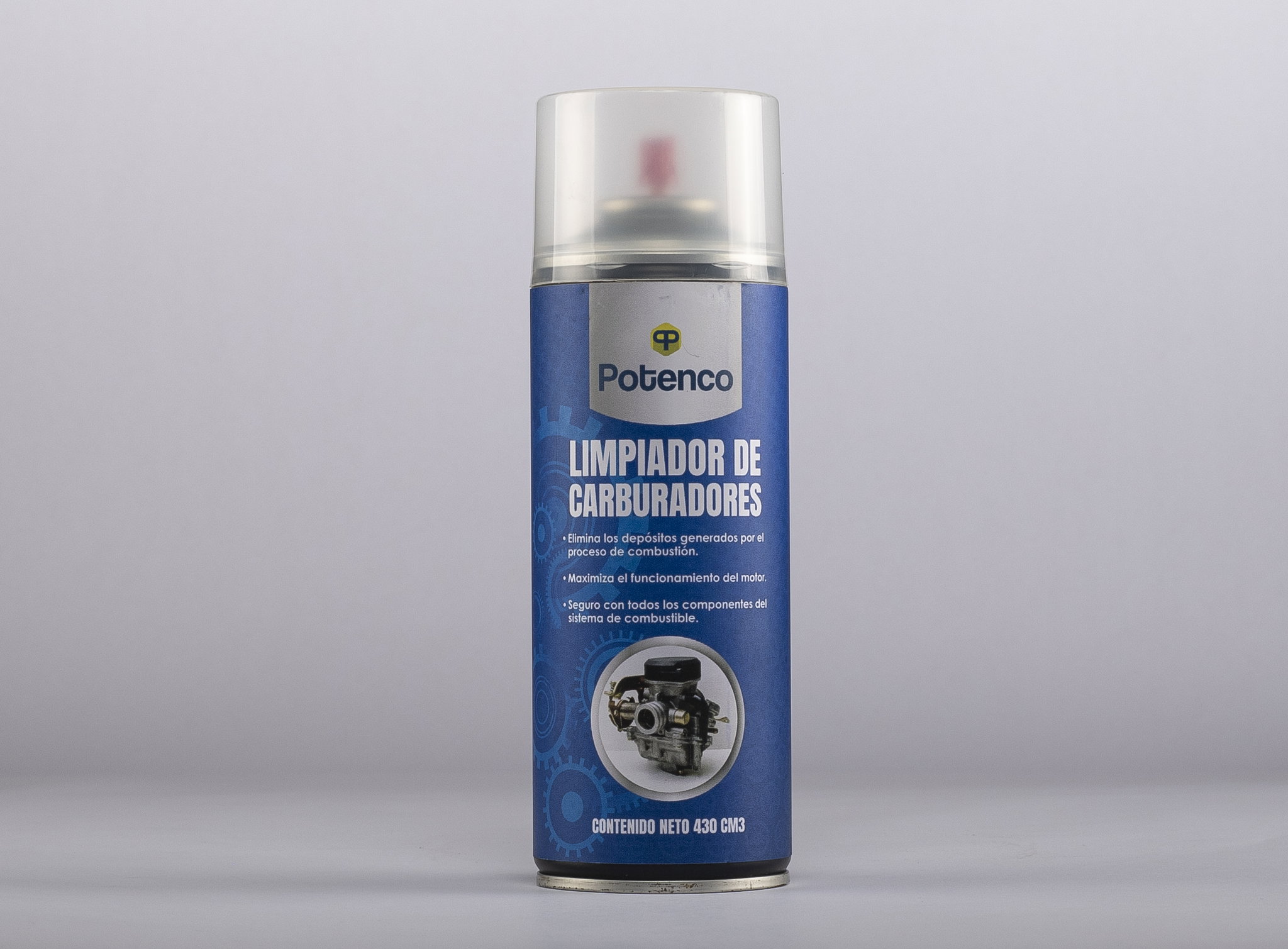 Potenco Limpiador de Carburador - Lata Aerosol 360 cm3_0