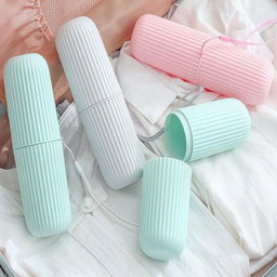Capsule shape Toothbrush/Toothpaste case 