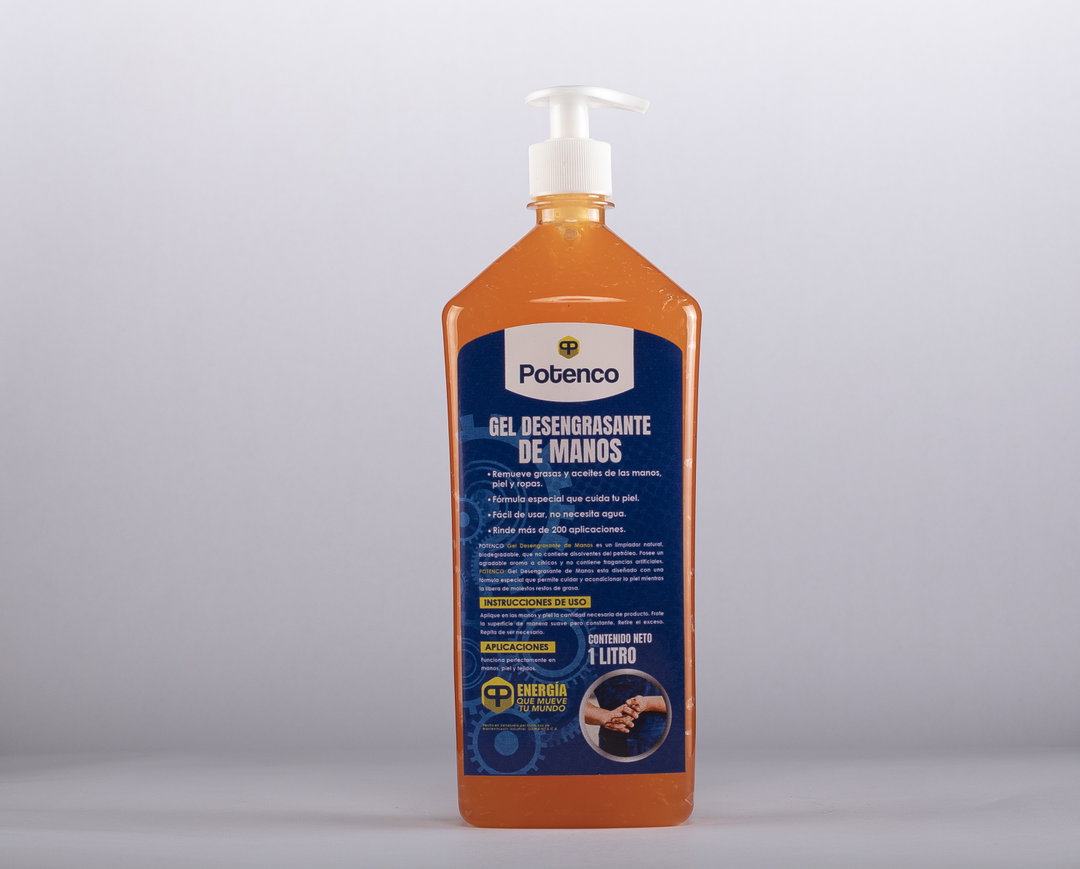 Potenco Gel Desengrasante de Manos - 1 Litro
