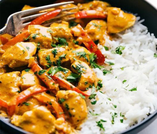 African Coconut Chicken Curry _0