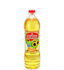Масло подсолнечное "Корона изобилия" 0,87 л. раф.дез.
