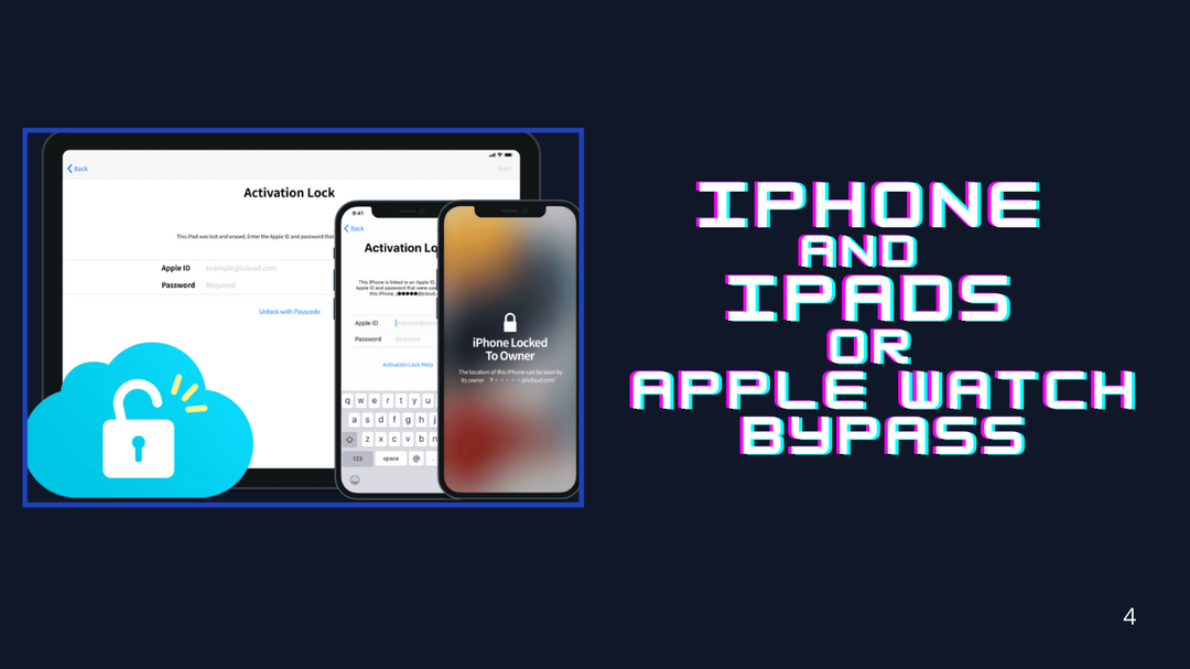 iOS UNLOCK AND BYPASS 