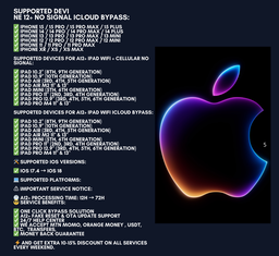 iOS UNLOCK AND BYPASS 