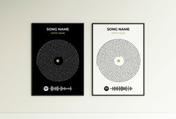 Custom Lyric Design poster - A1 (digital download)