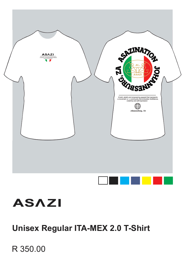 ASAZI unisex regular T-shirt 