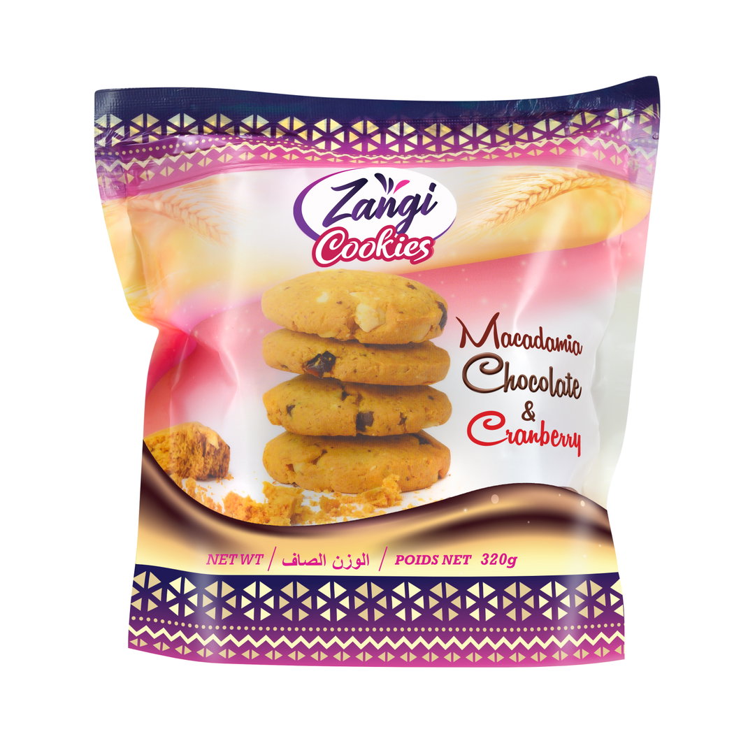 Macadamia-Chocolate & Cranberry Cookie 320g