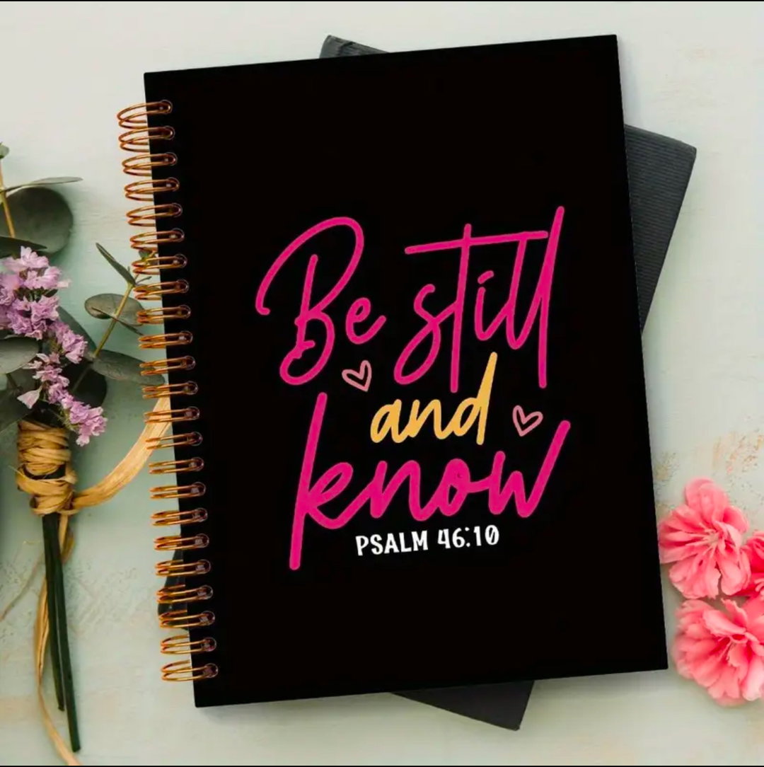 Be still and know notebook
