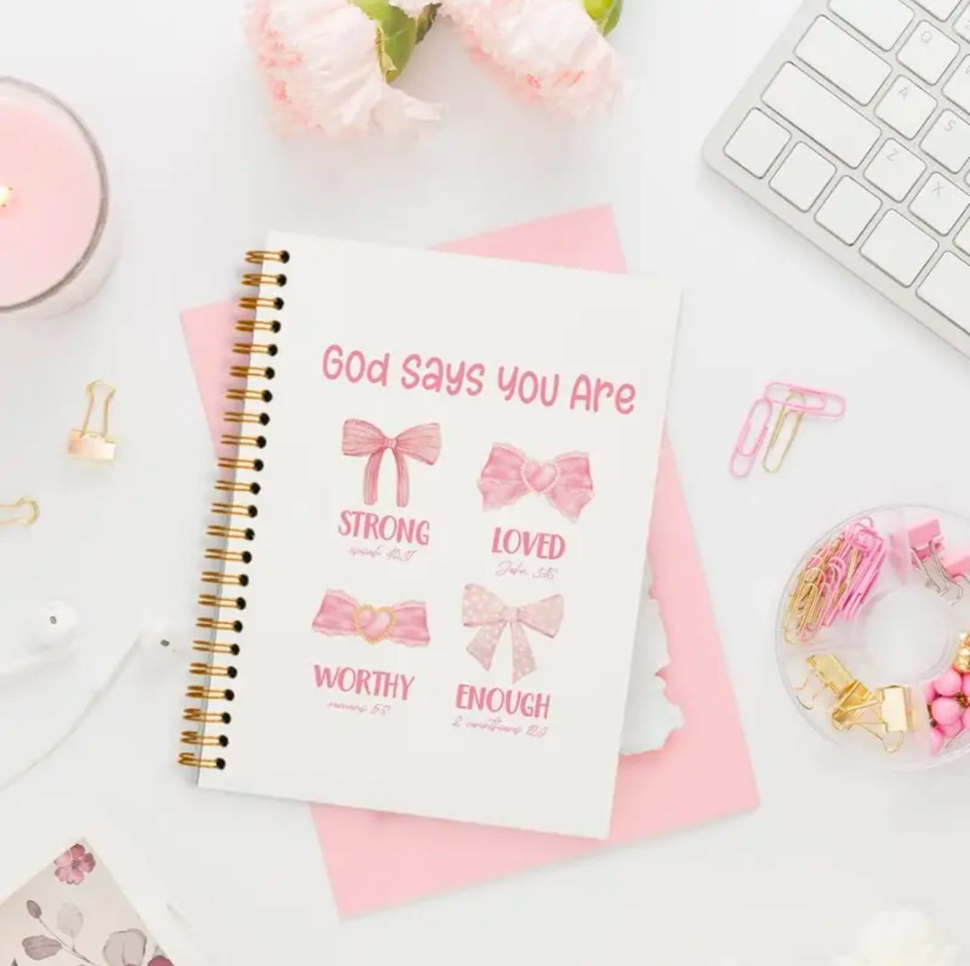 God says you are notebook