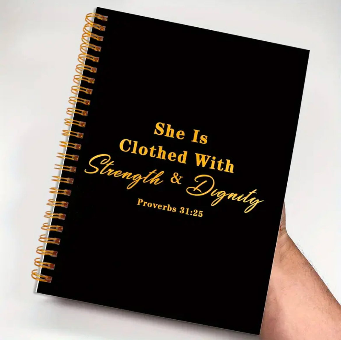 Clothed with Strength Notebook_0