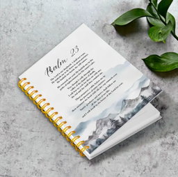 Psalm 23 Inspired Notebook