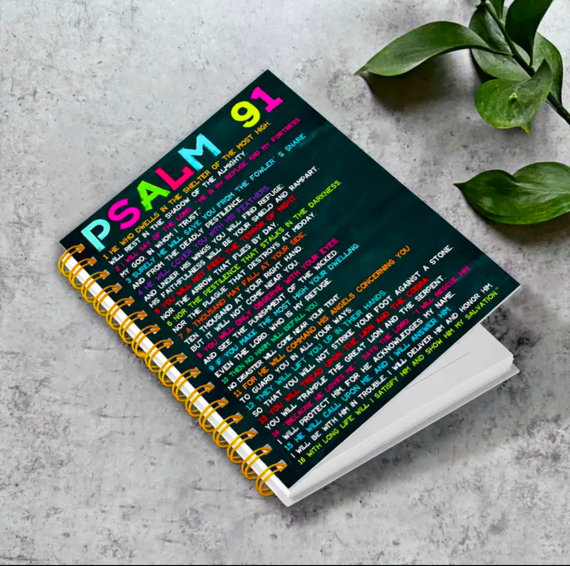Psalm 91 Notebook
