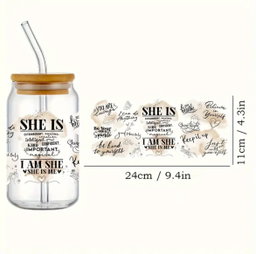 16oz Bible Verse Mason Jars