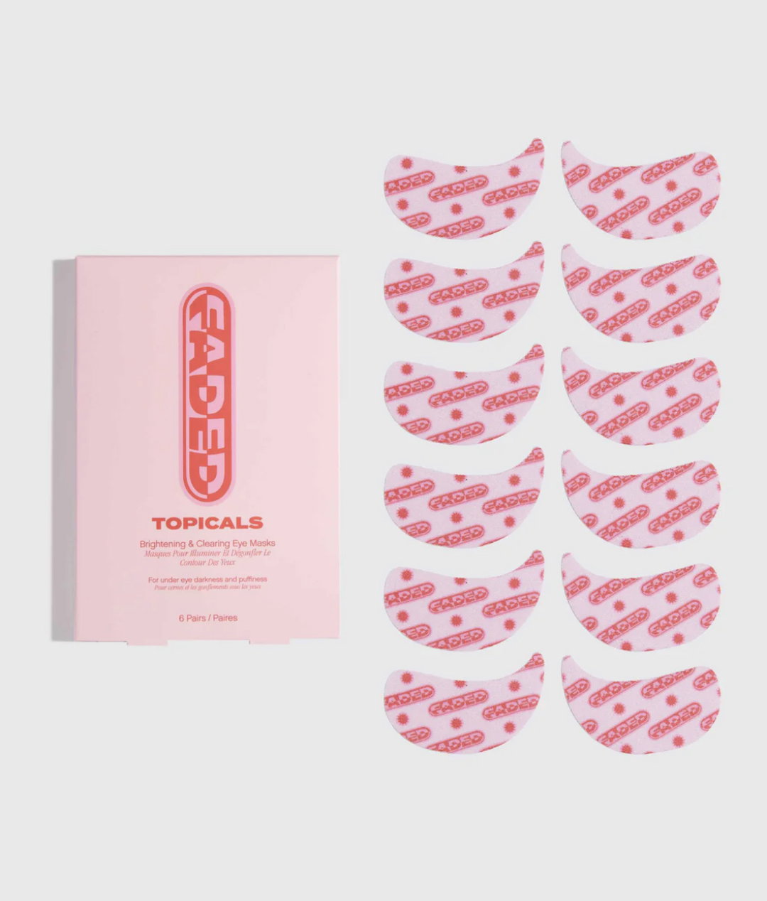 Topicals Faded Under Eye Masks 6-pack PRE-ORDER
