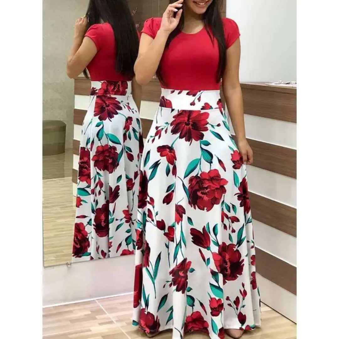 Jupe tendance evasée_2